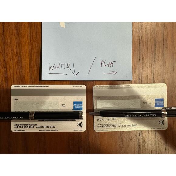 American Express Platinum PERSONAL CARD Amex Metal card centurion collectibl LTD - Picture 13 of 15